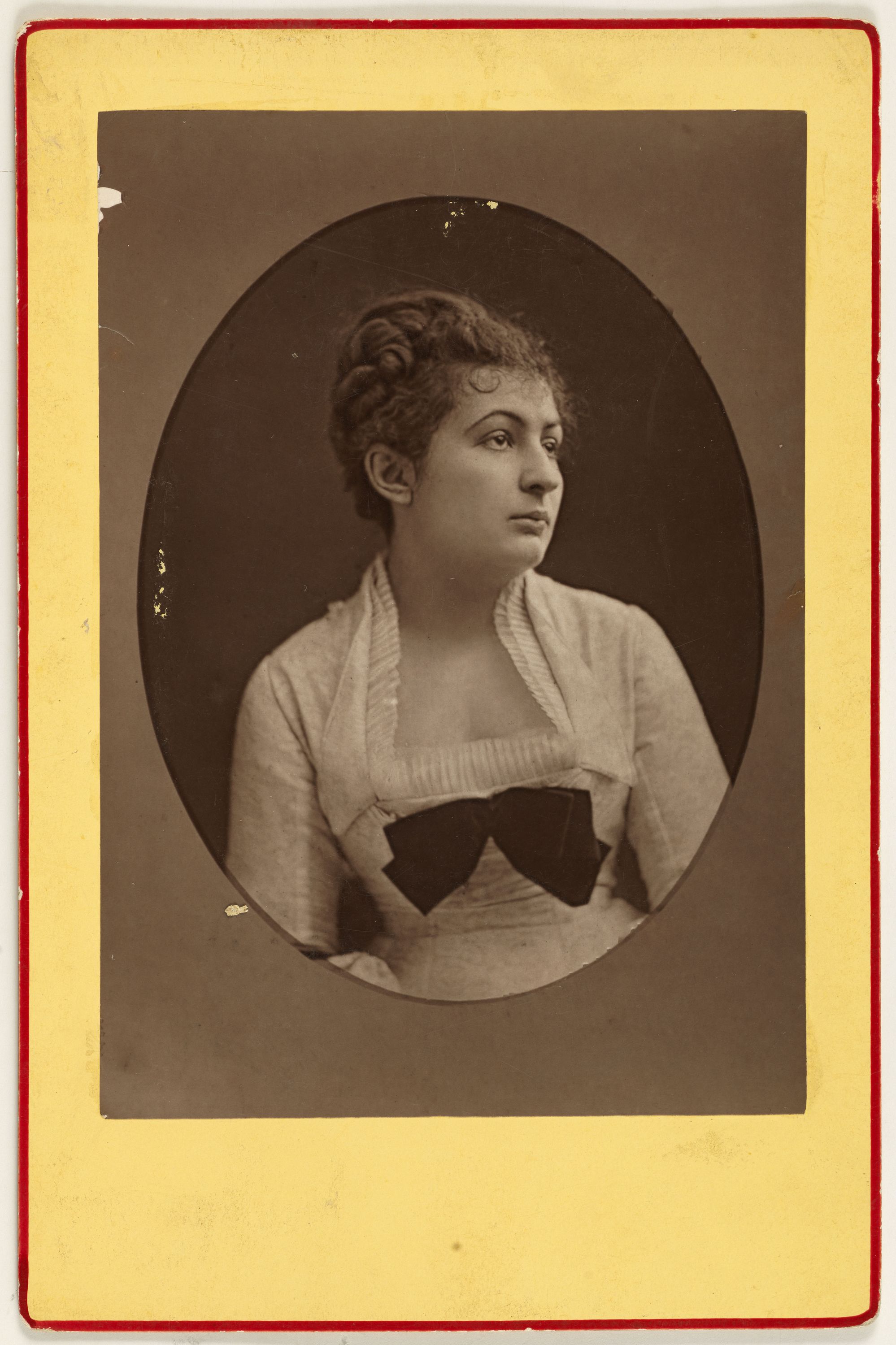 Anonyme, Portrait de Mlle Chevrier, actrice