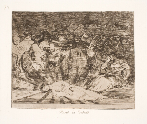 Francisco de Goya, Sandheden er død (79)