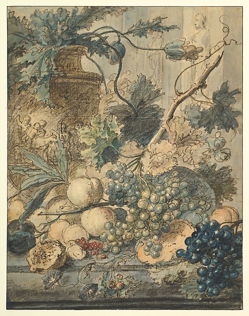 Jan van Huysum, Still Life with Fruit