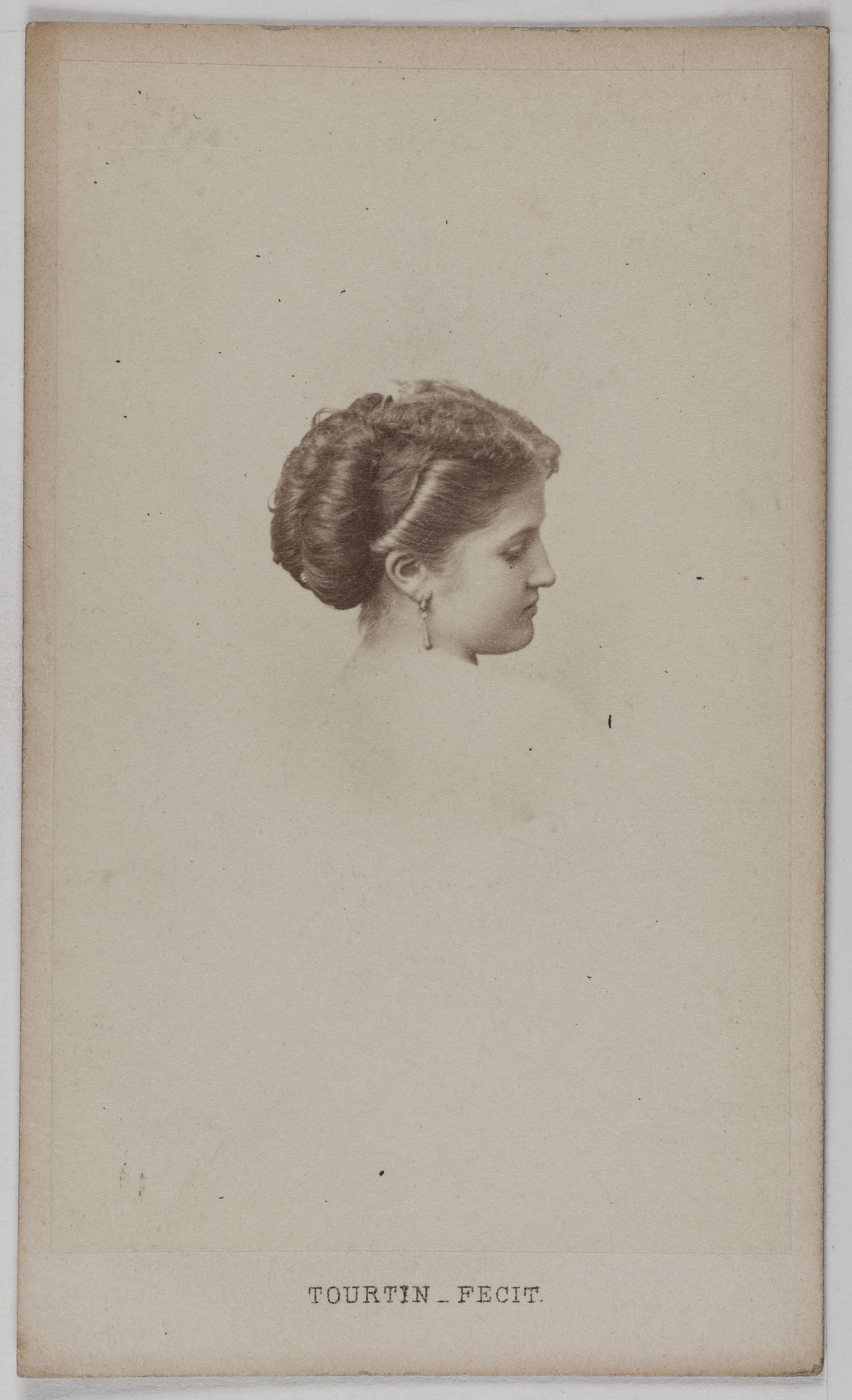 Joseph Tourtin, Portrait de Lucile, (actrice)