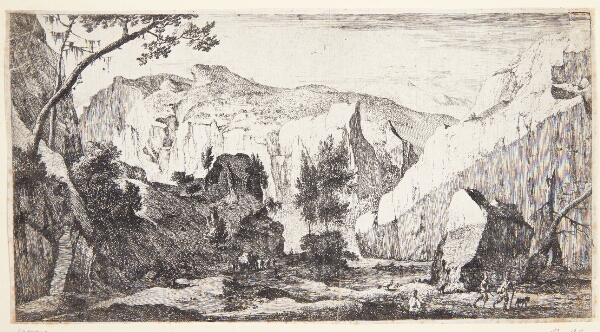 Roelant Roghman, Bjerglandskab med klipper