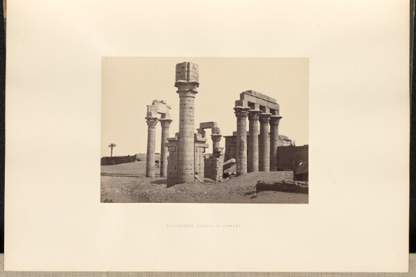Francis Frith, Cleopatra's Temple at Erment