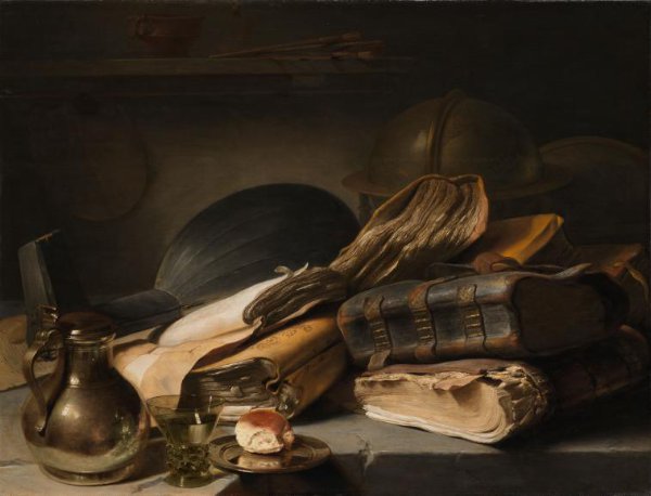 Jan Lievens, Still Life with Books