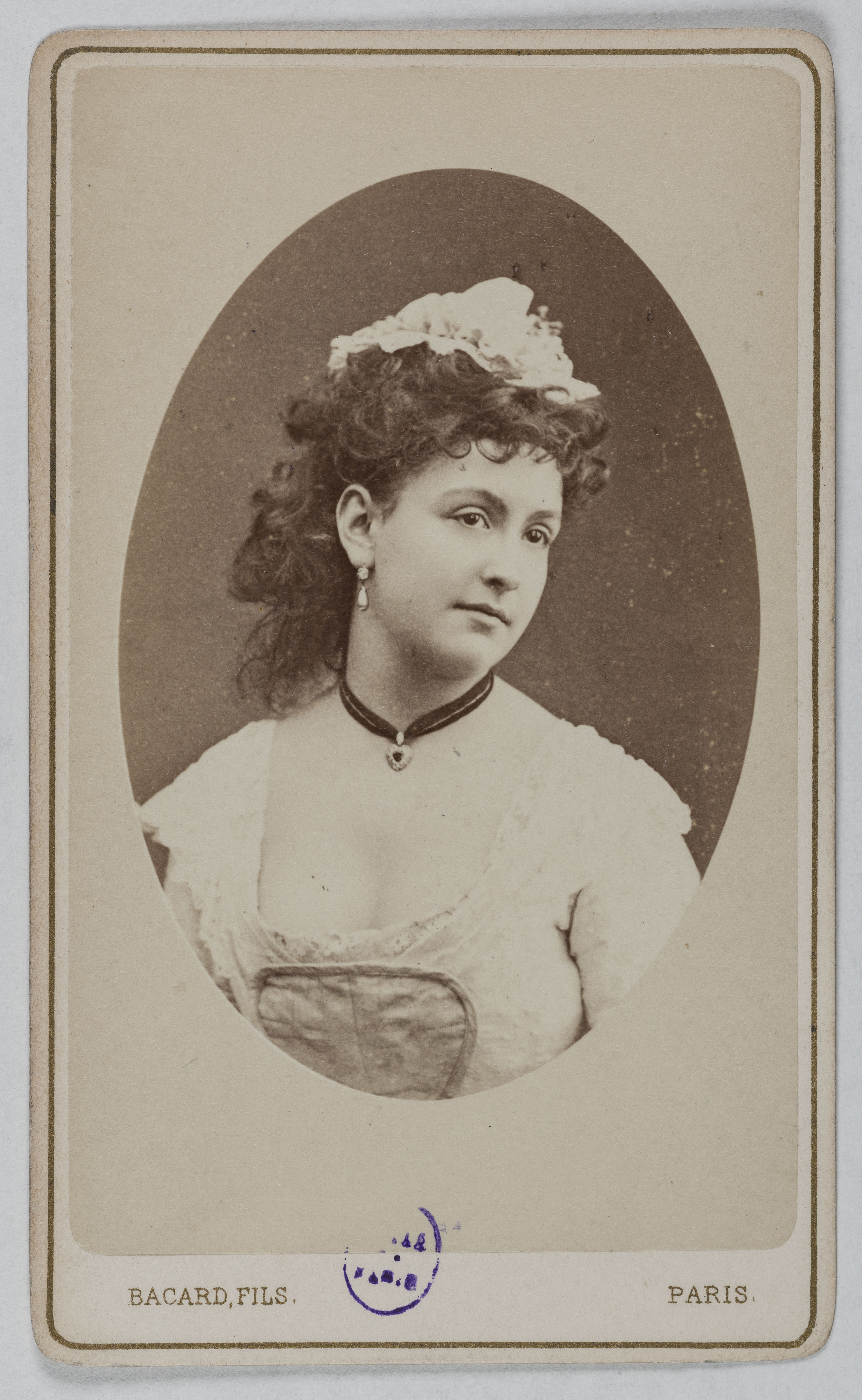 Bacard Fils, Portrait de Jane Eyre, (actrice)