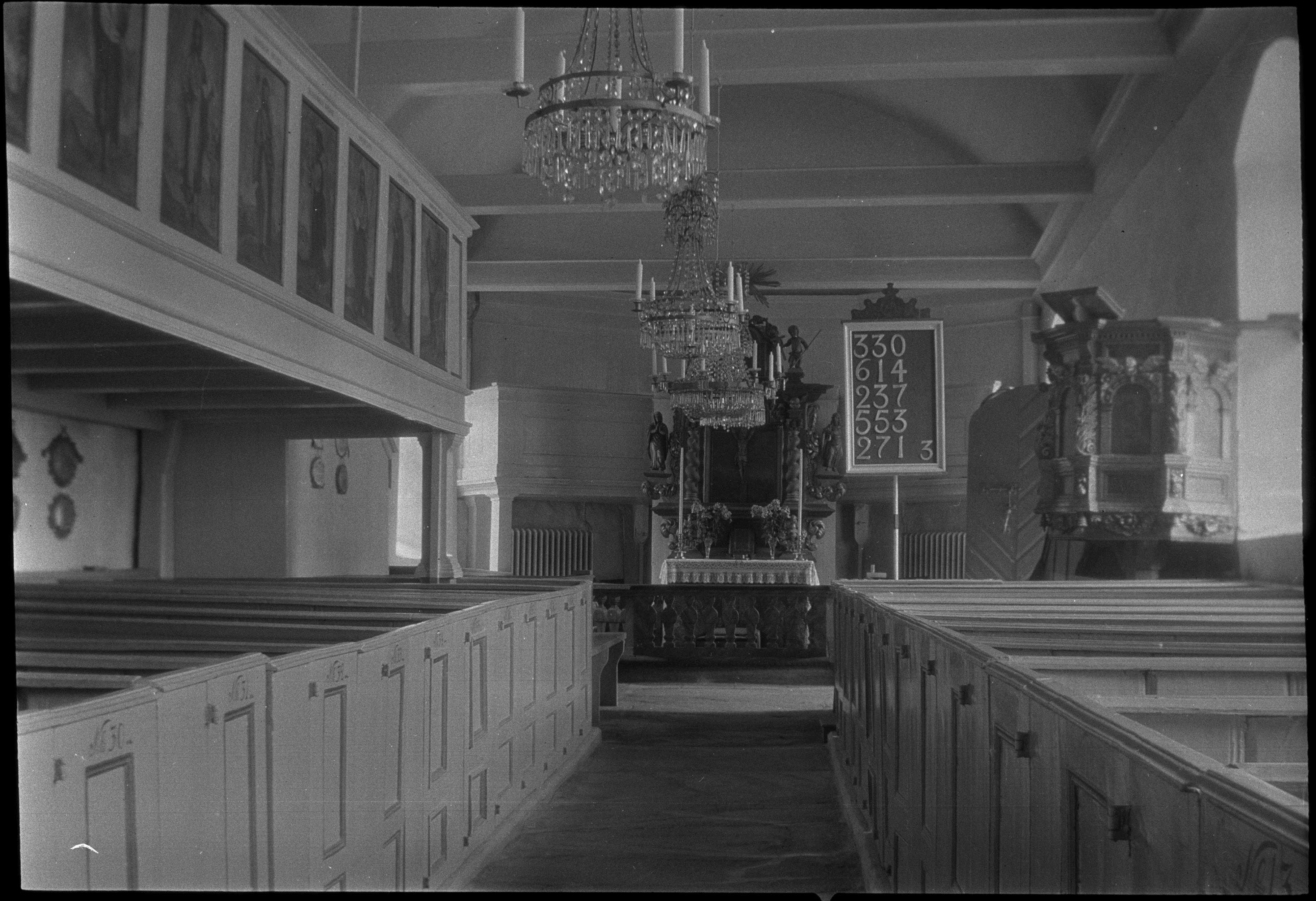 Berit Wallenberg, Partille kyrka