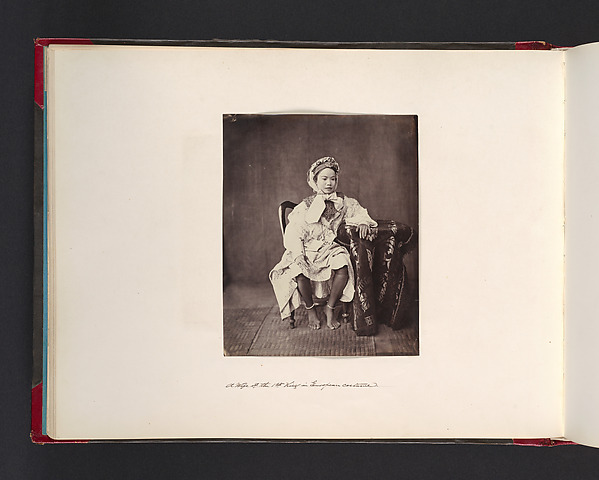 John Thomson, A Wife of the 1st King in European Costume