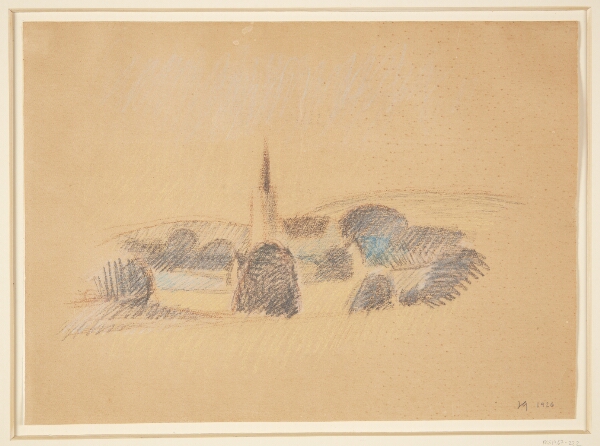 Harald Giersing, Udsigt mod Svanninge Kirke