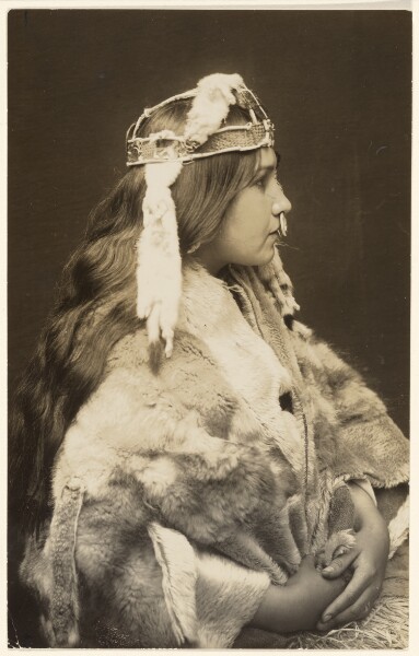 Edward S. Curtis, [Naida, the Proud Princess]