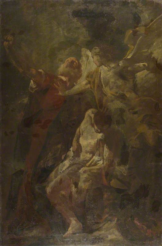 Giovanni Battista Piazzetta, The Sacrifice of Isaac