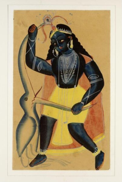 Unknown, Krishna and Bakasura