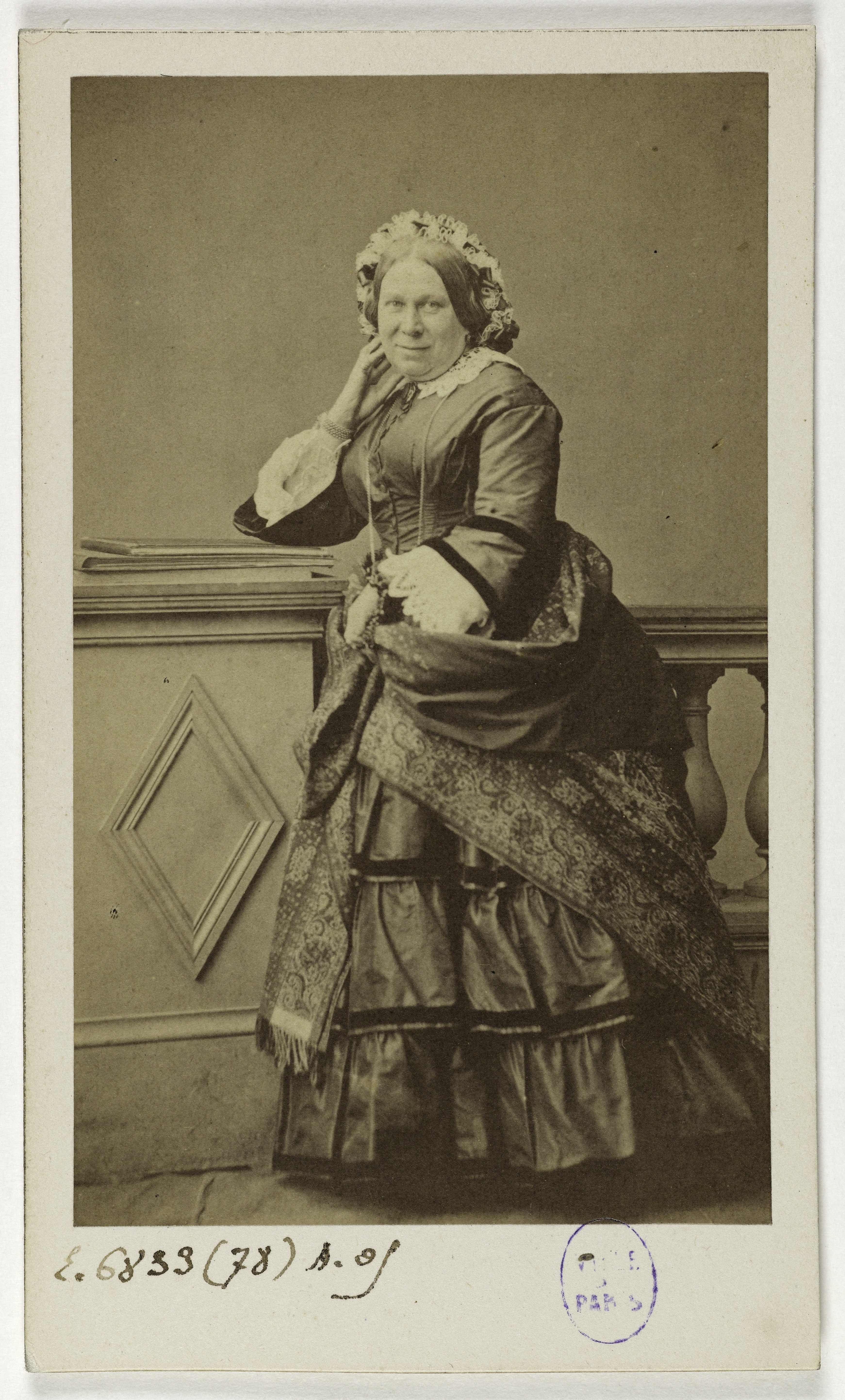 Pierre Petit & Trinquart, Portrait de Lambquin Estelle (1812-1872), (Louise Estelle Guénard, dite), (actrice)
