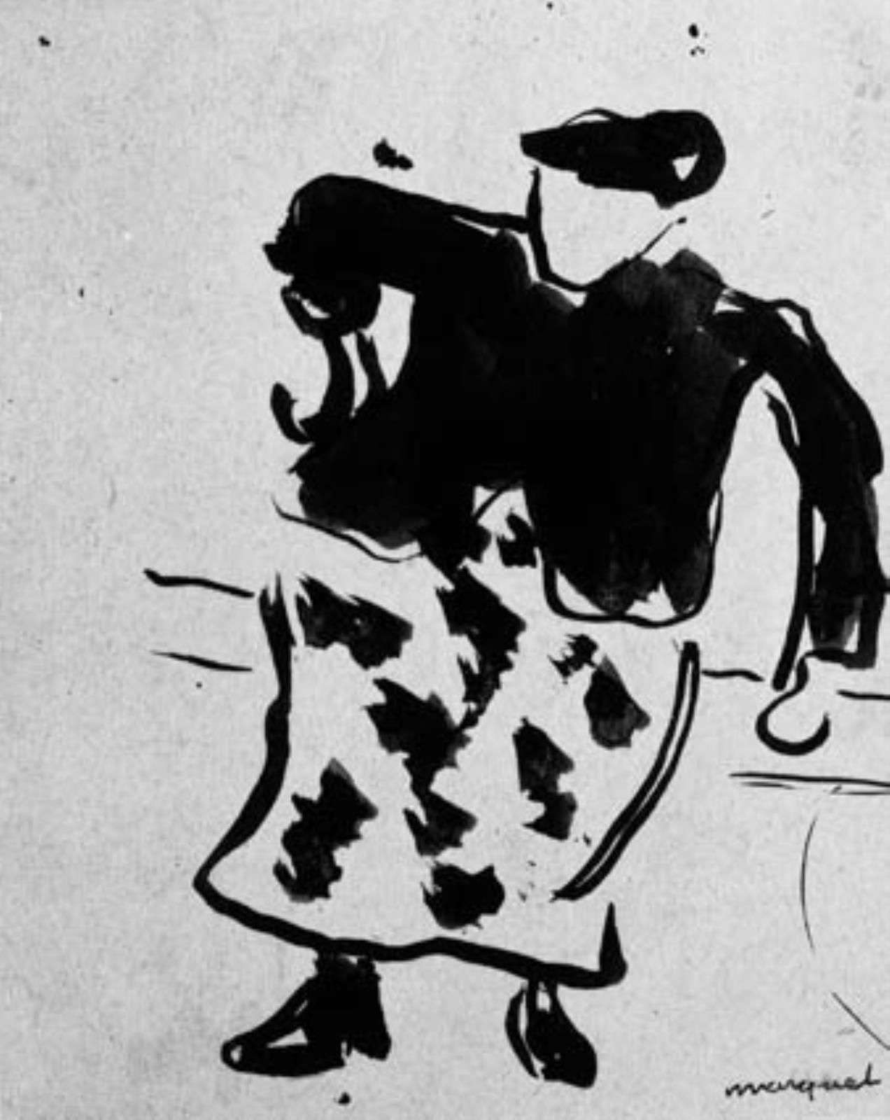 Albert Marquet, Stående kone set forfra
