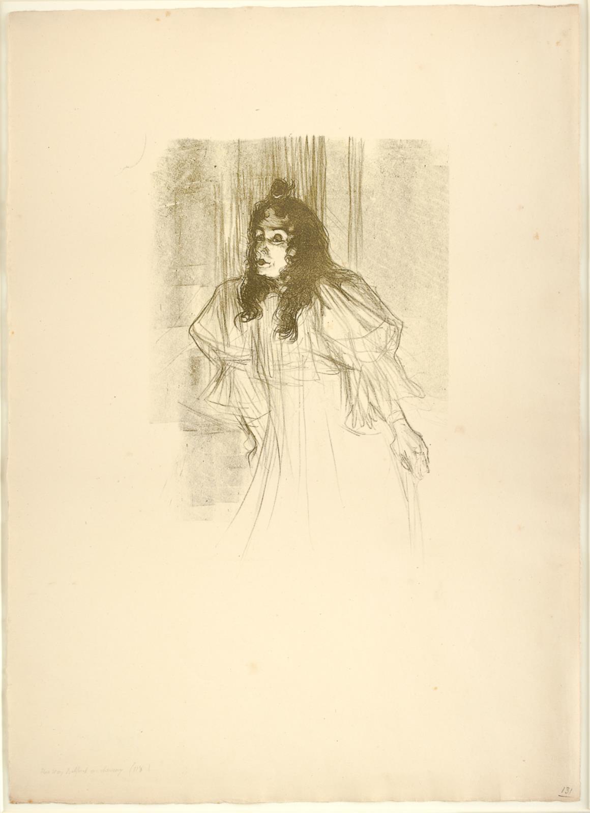 Henri de Toulouse-Lautrec, Miss May Belfort en Cheveux