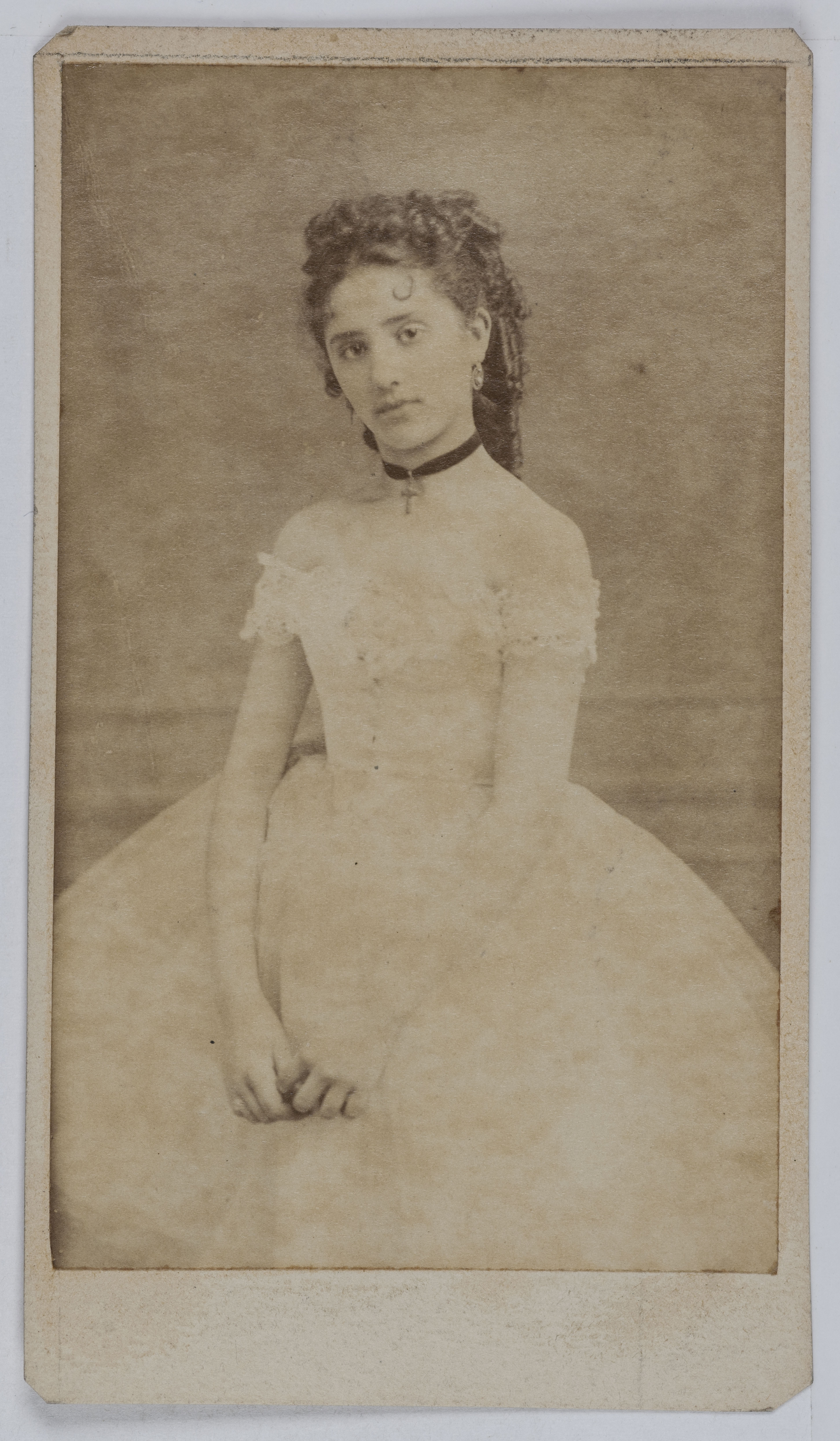 Anonyme, Portrait d'Alice Roch, danseuse au Théâtre de la Gaîté et au Théâtre du Châtelet en 1875.