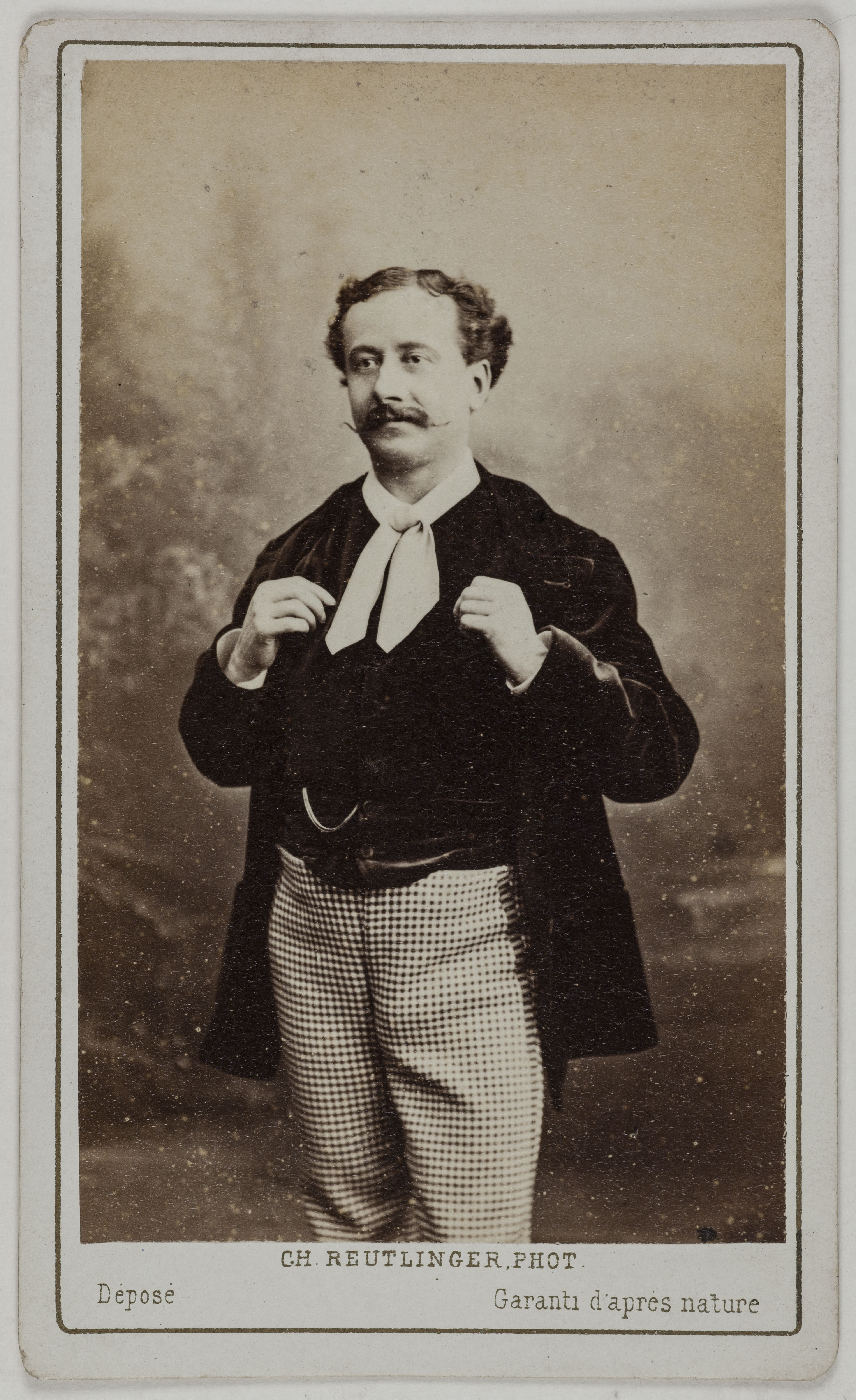 Charles Reutlinger, Portrait de Louis-Arsène Delaunay, (1826-1903), (acteur)