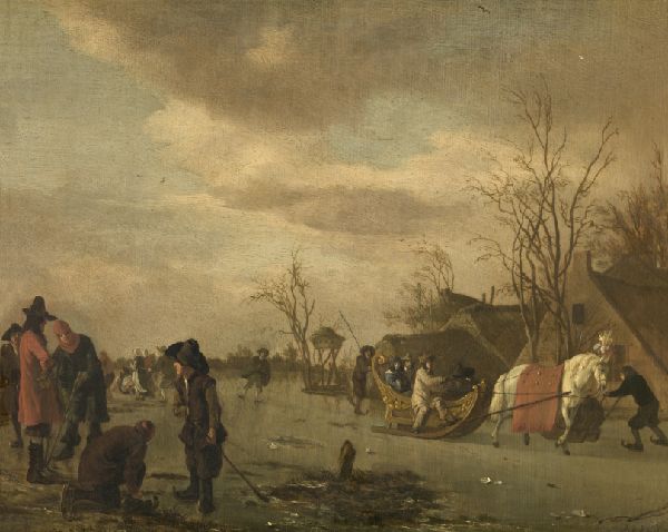 Adriaen van de Velde, Winter Pleasures