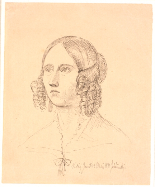 Johan Thomas Lundbye, Louise Marie Neergaard