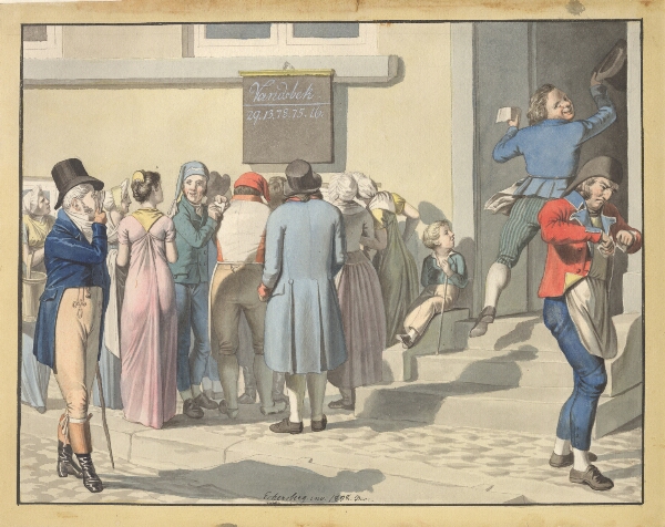 C.W. Eckersberg, Udenfor tallotteri-kollektionen