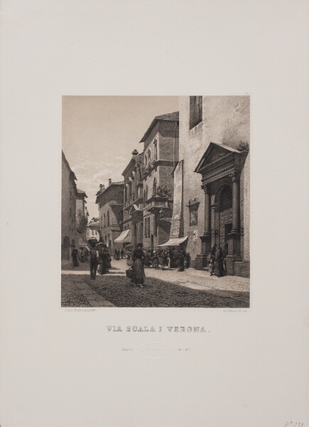 Adolph Kittendorff, Via Scala i Verona