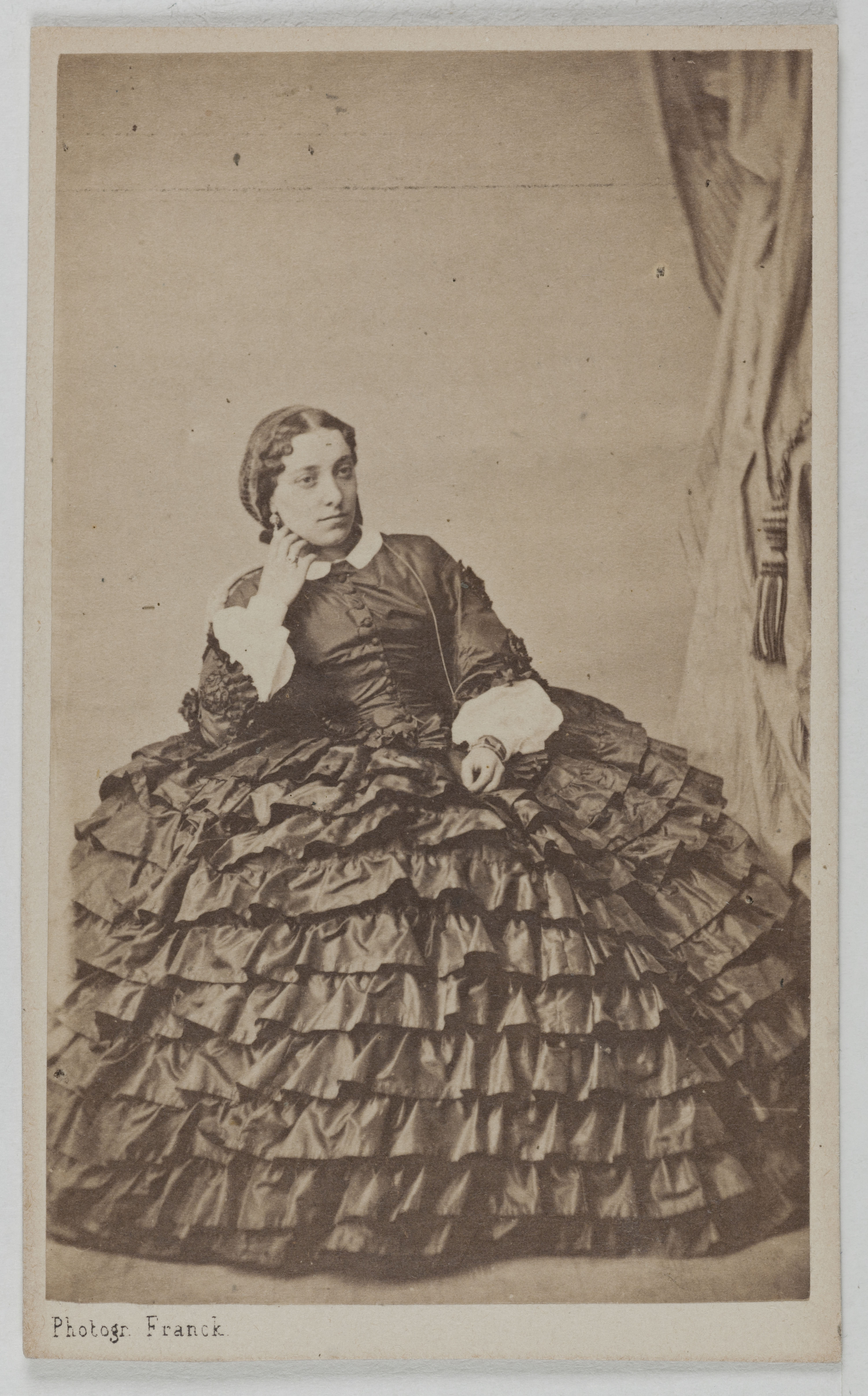 Franck, Portrait de Madame Ulrique ou Ulric Lejars, (actrice)