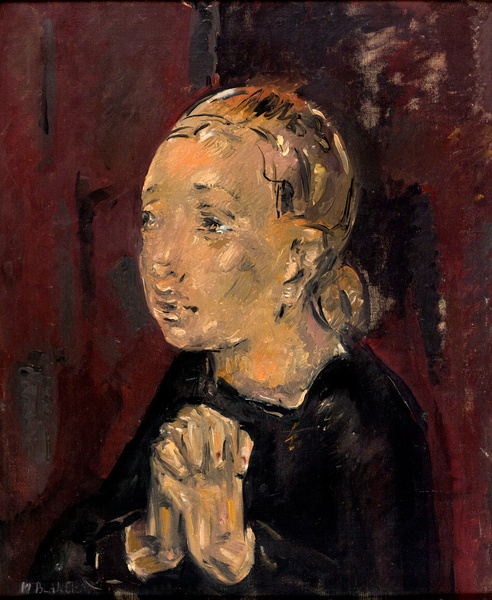 Maria Blanchard, Fillette aux mains jointes