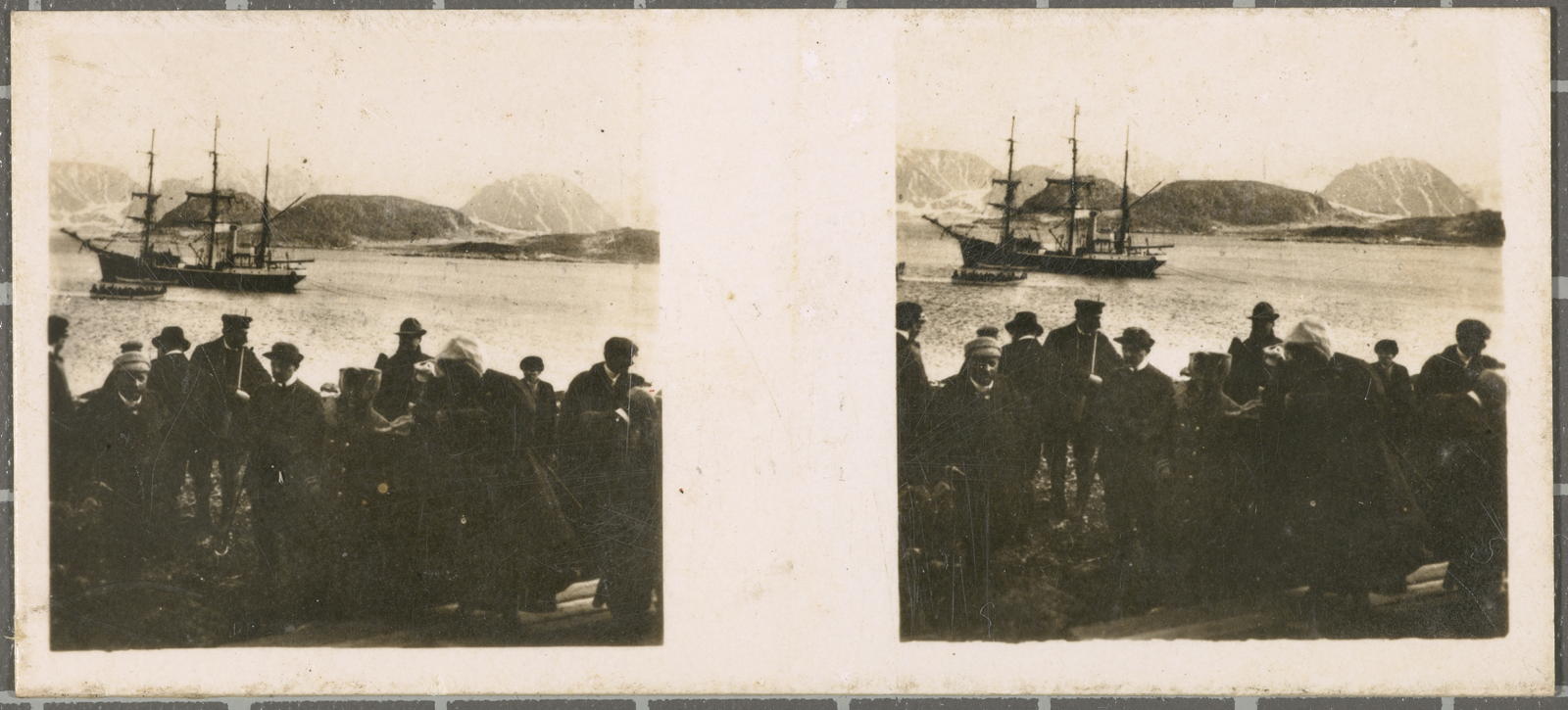Desconegut, N.º 338. Isla de los Daneses - "Ille de France" á la misión Welimann.