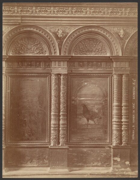 Unknown, Verona - Santa Maria in Organo. Sacrestia