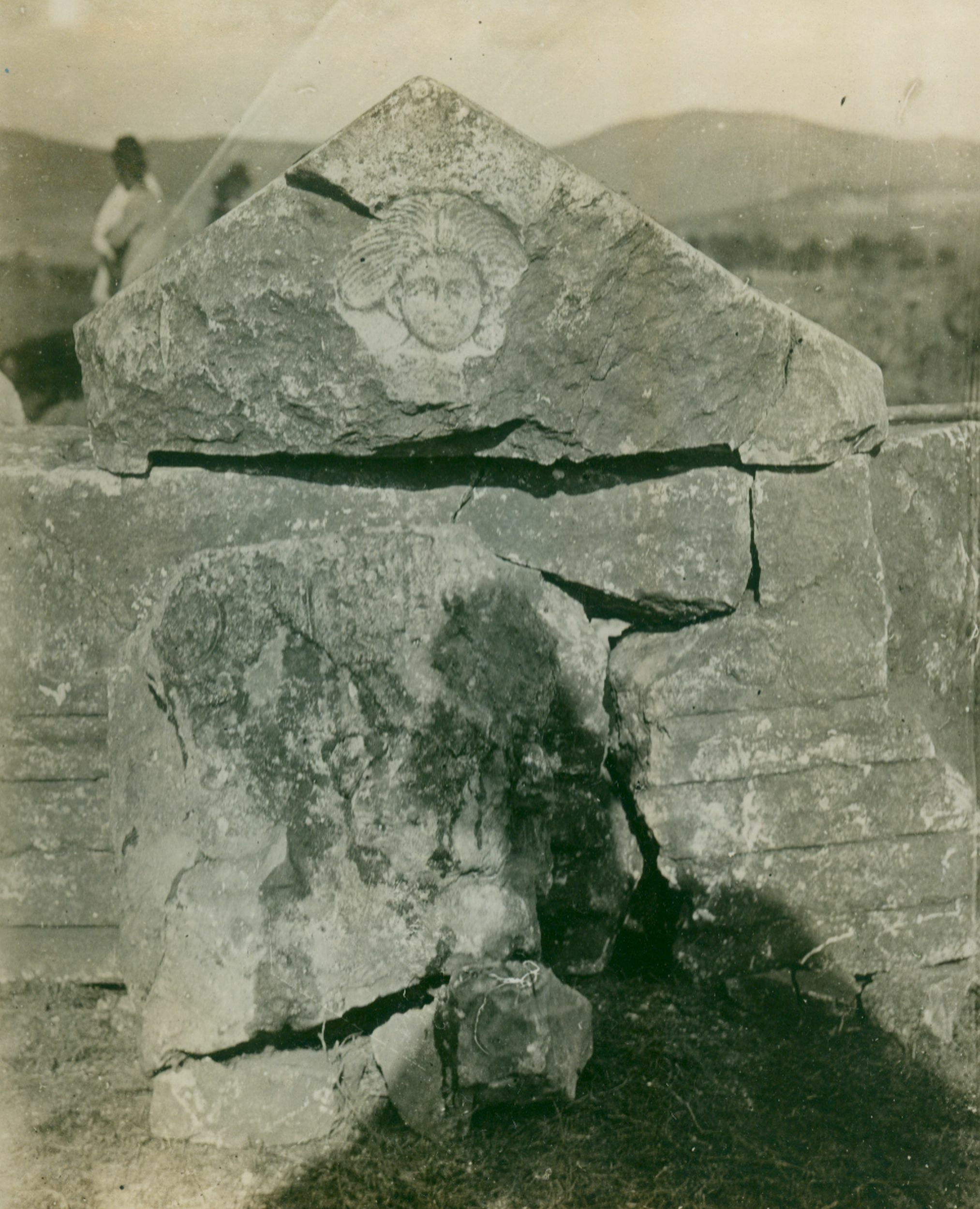 Josip Brunšmid, Podum (nedaleko Otočca) - srednjovjekovna crkva sv. Marka, detalj