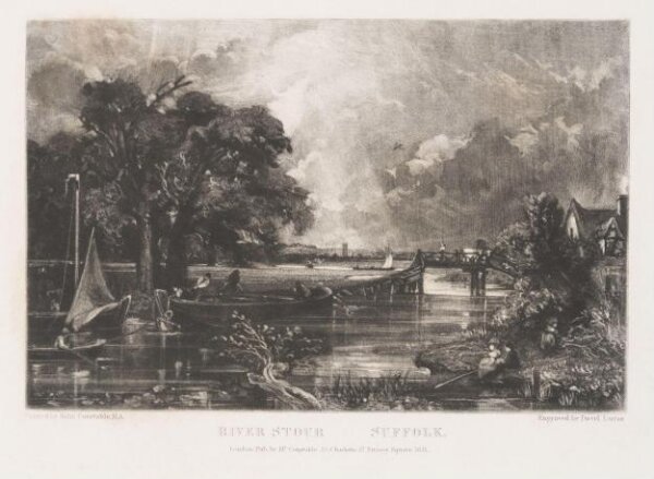 Constable, John RA, RIVER STOUR SUFFOLK