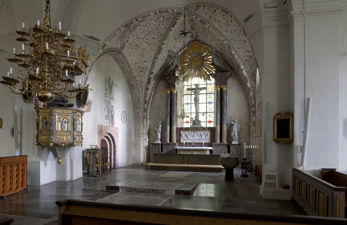 Bengt Backlund, Kor med medeltida kryssvalv, Bälinge kyrka, Uppland 2012