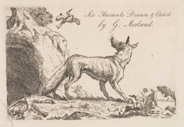 Morland, George, Six Animals Drawn & Etch'd / by G,, Morland.