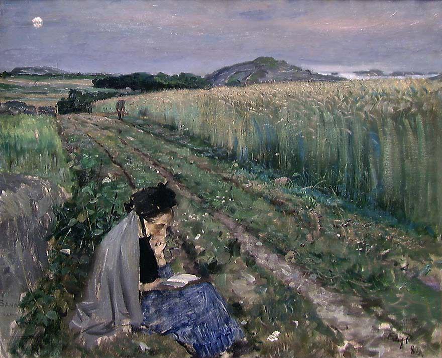 Eilif Peterssen, Summer Night at Sandø