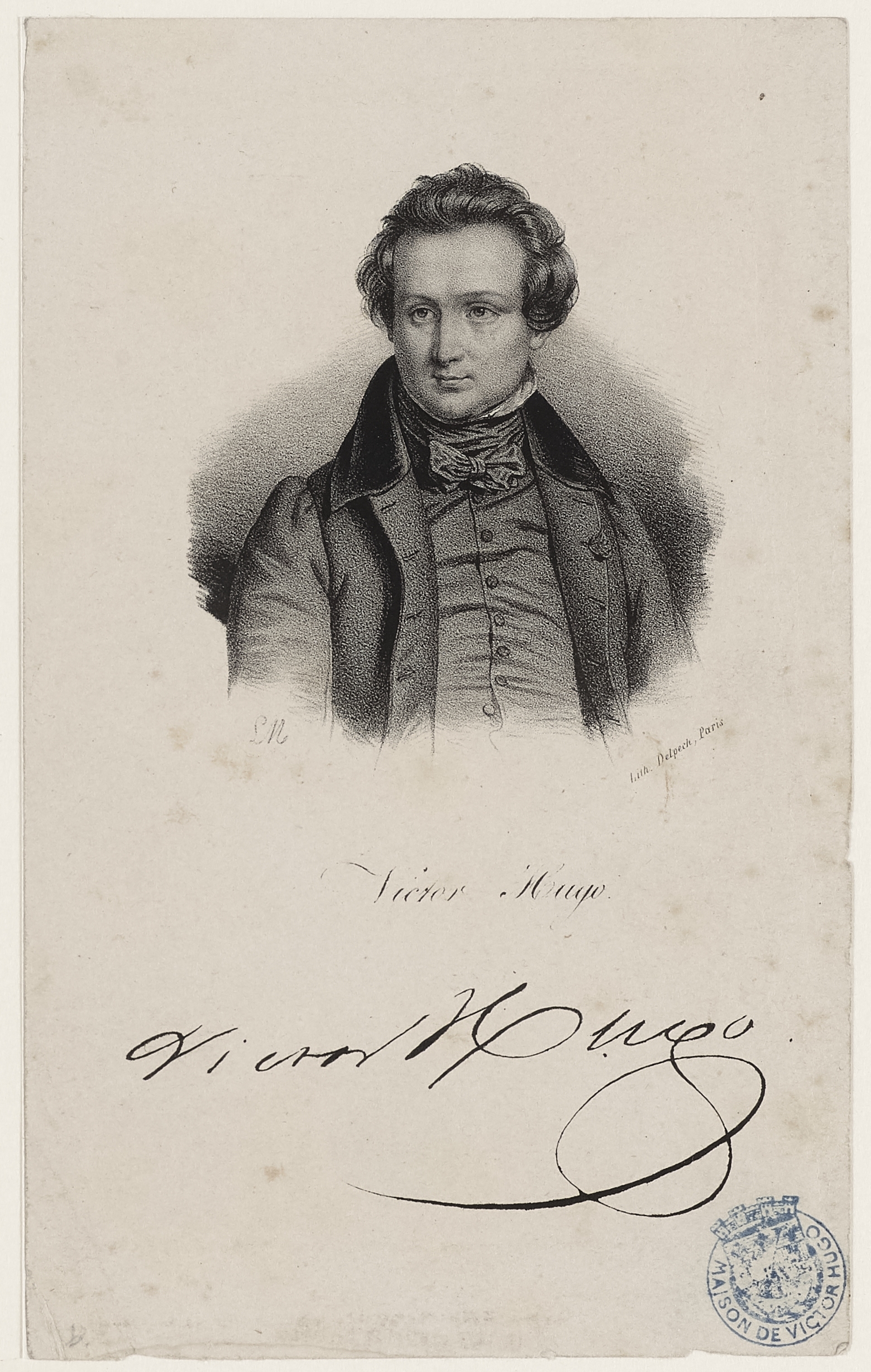 Inconnu, Victor Hugo