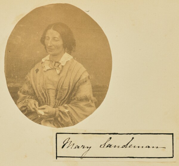 Unknown, [Portrait of Mary Sandeman]