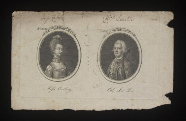 unknown, Miss Catley and Col. Lascelles