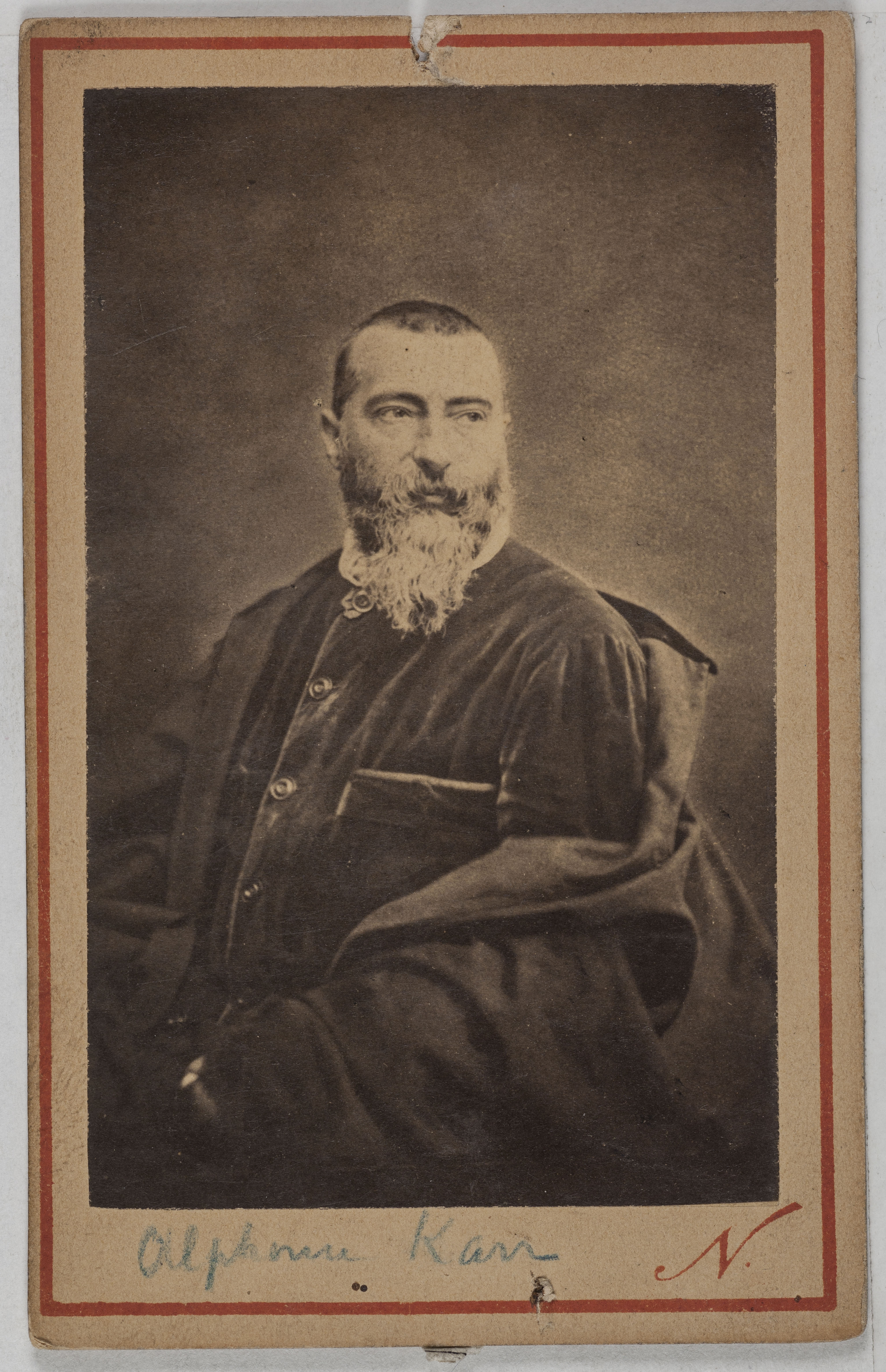 Atelier Nadar, Portrait d'Alphonse Karr (1808-1890), (écrivain, journaliste)