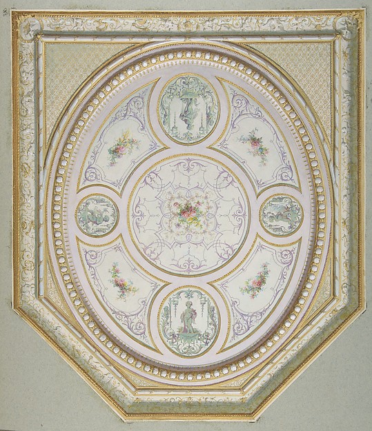 Jules-Edmond-Charles Lachaise, Ceiling Design