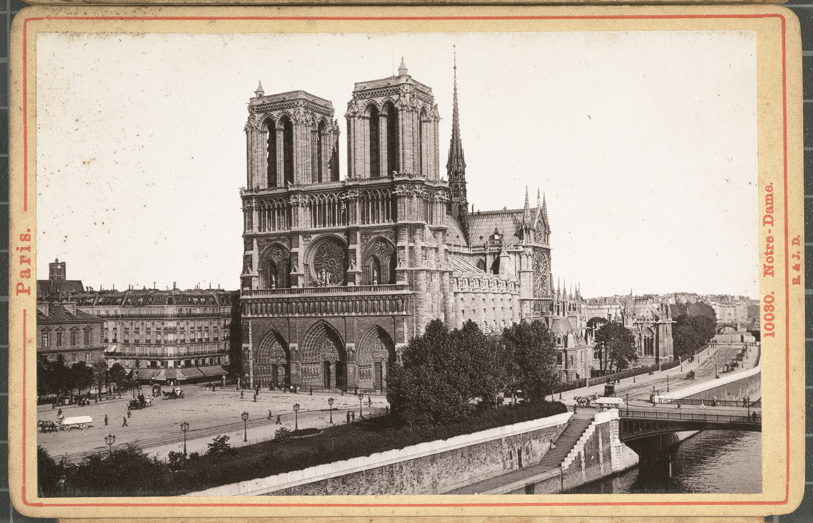 Desconegut, Paris. 10030. Notre-Dame. R. & J.D.
