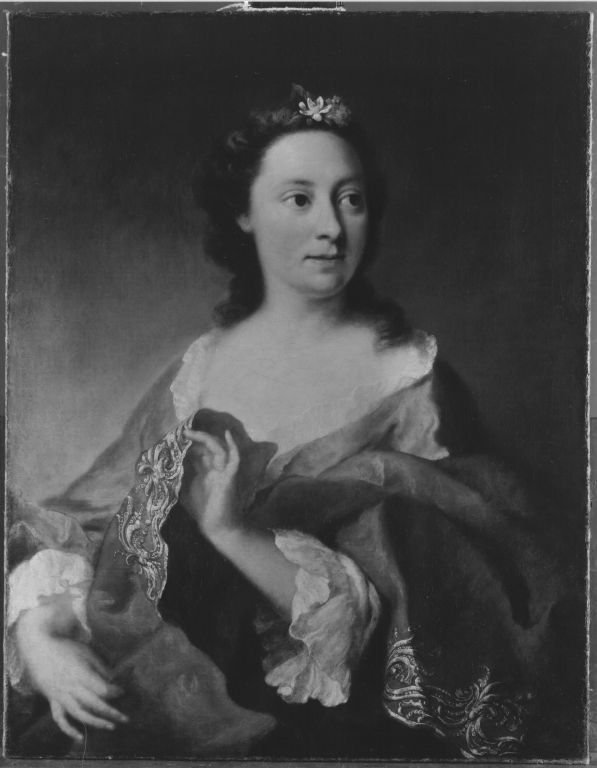 Georg Desmarées, Bildnis der Gemahlin des Hofmedailleurs Franz Aandreas Schega