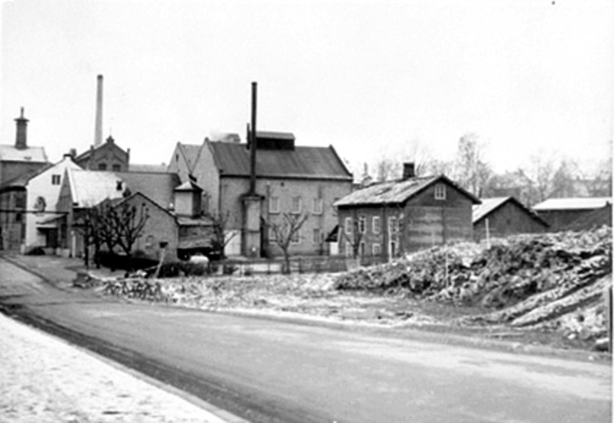 Anno Domkirkeodden, EKSTERIØR MELKEFABRIKKEN, STORHAMARGATA 43 MOT NORD