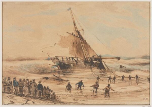Unknown, Wreck of a Fishing Boat