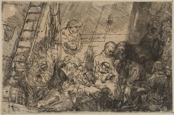 Rembrandt van Rijn, The Circumcision in the stable