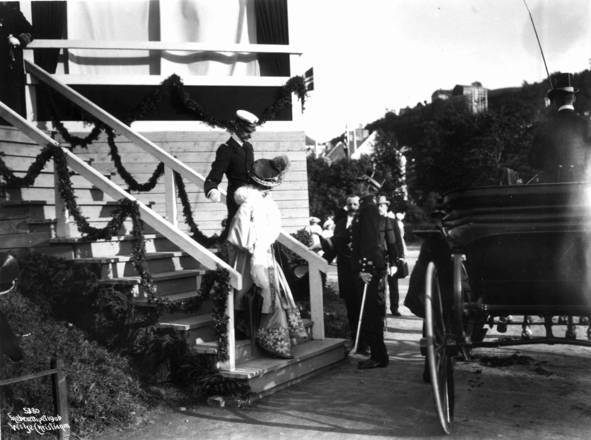Anders Beer Wilse, Kong Haakons Kroningsferd 1906