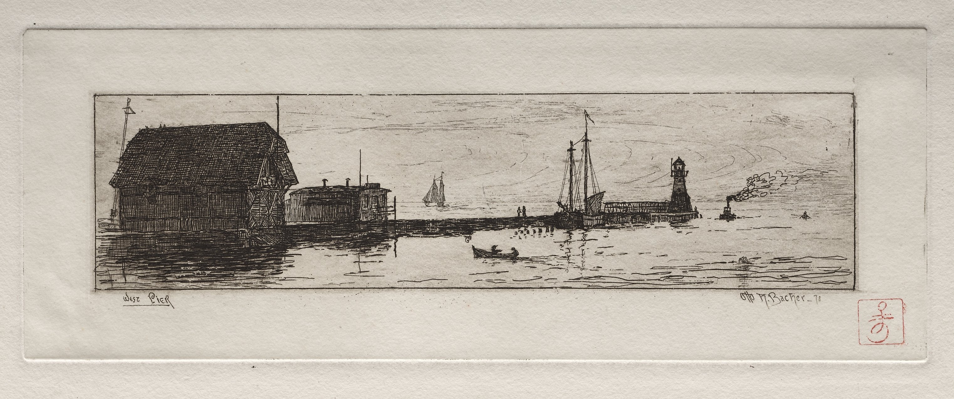 Otto H. Bacher, West Pier, Cleveland