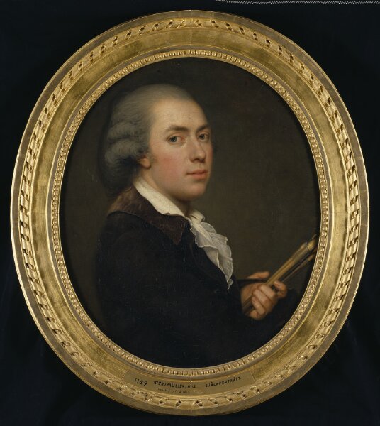 Adolf Ulrik Wertmüller, Självporträtt