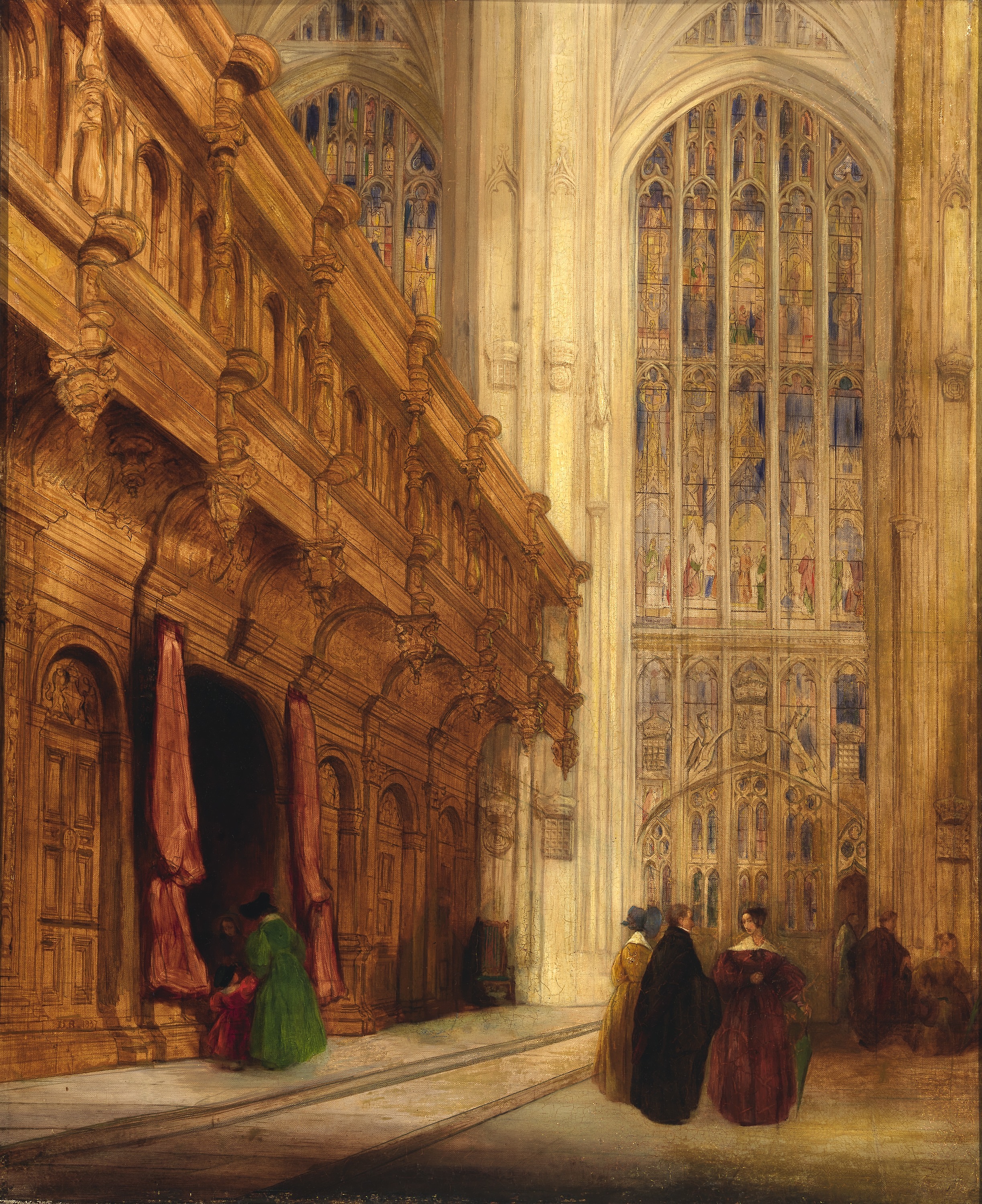 David Roberts, King's College Chapel--Cambridge