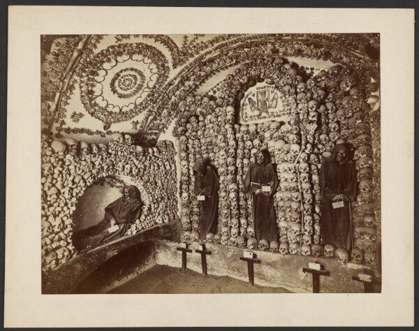 Unknown, [Ossuary in a Capuchin Church, Rome]