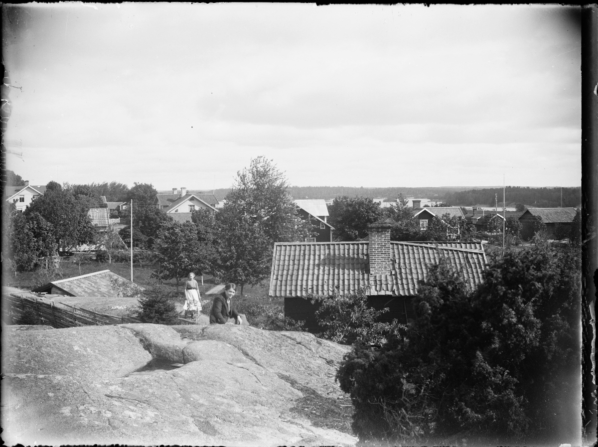 Skötsner-Edhlund, Vy över bebyggelse, Östhammar, Uppland
