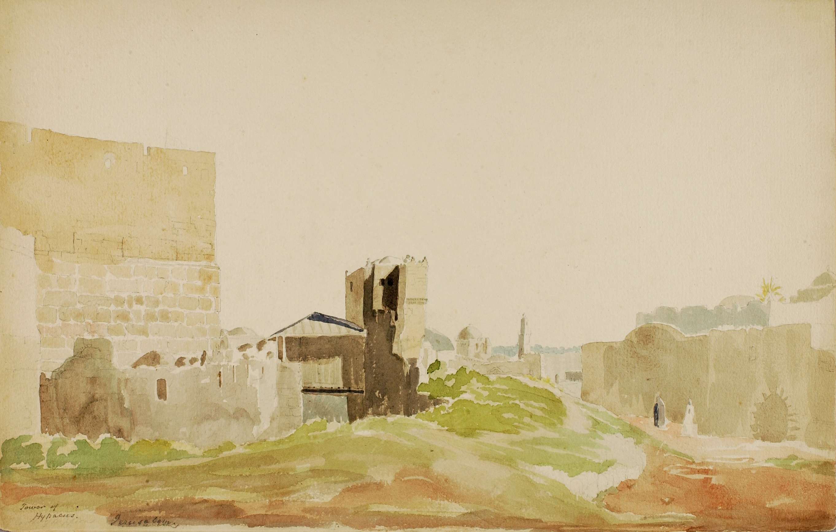 Miner Kilbourne Kellogg, Tower of Hypacus, Jerusalem