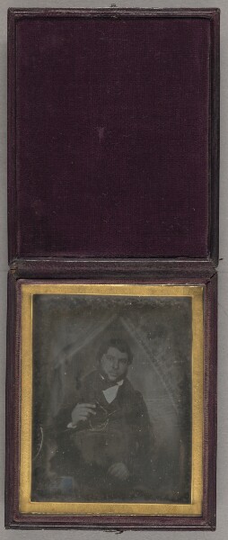 Unknown, [Portrait of a Seated Man with Beard]